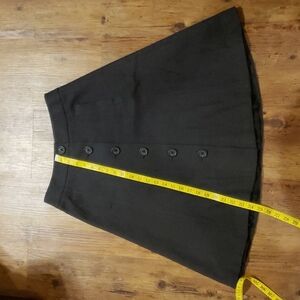 Banana republic button up swing circle skirt soft cotton